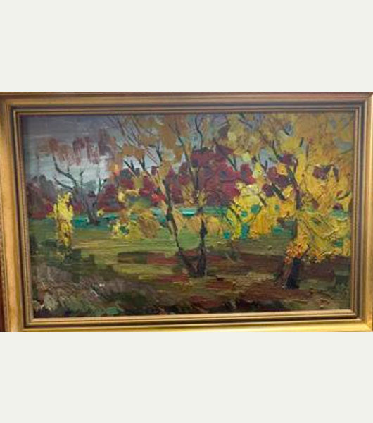 Н.Х. картон масло 50-е годы