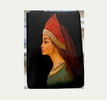 Палех брошь